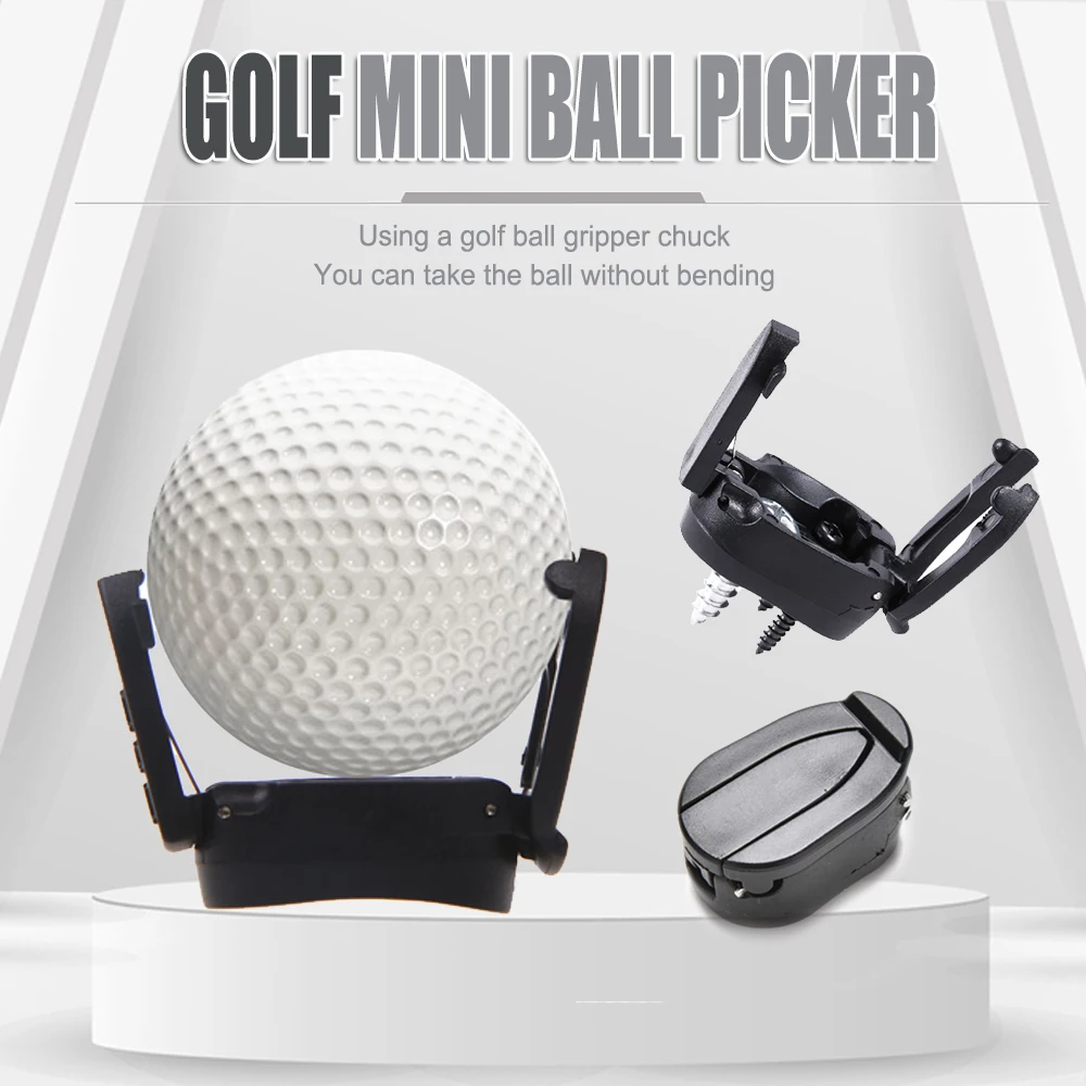 Outdoor Golf Ball PickUp For Putter Open Pitch And Retriever Golf Ball Picker Golfball Pick Up Tools Golf Training Aids