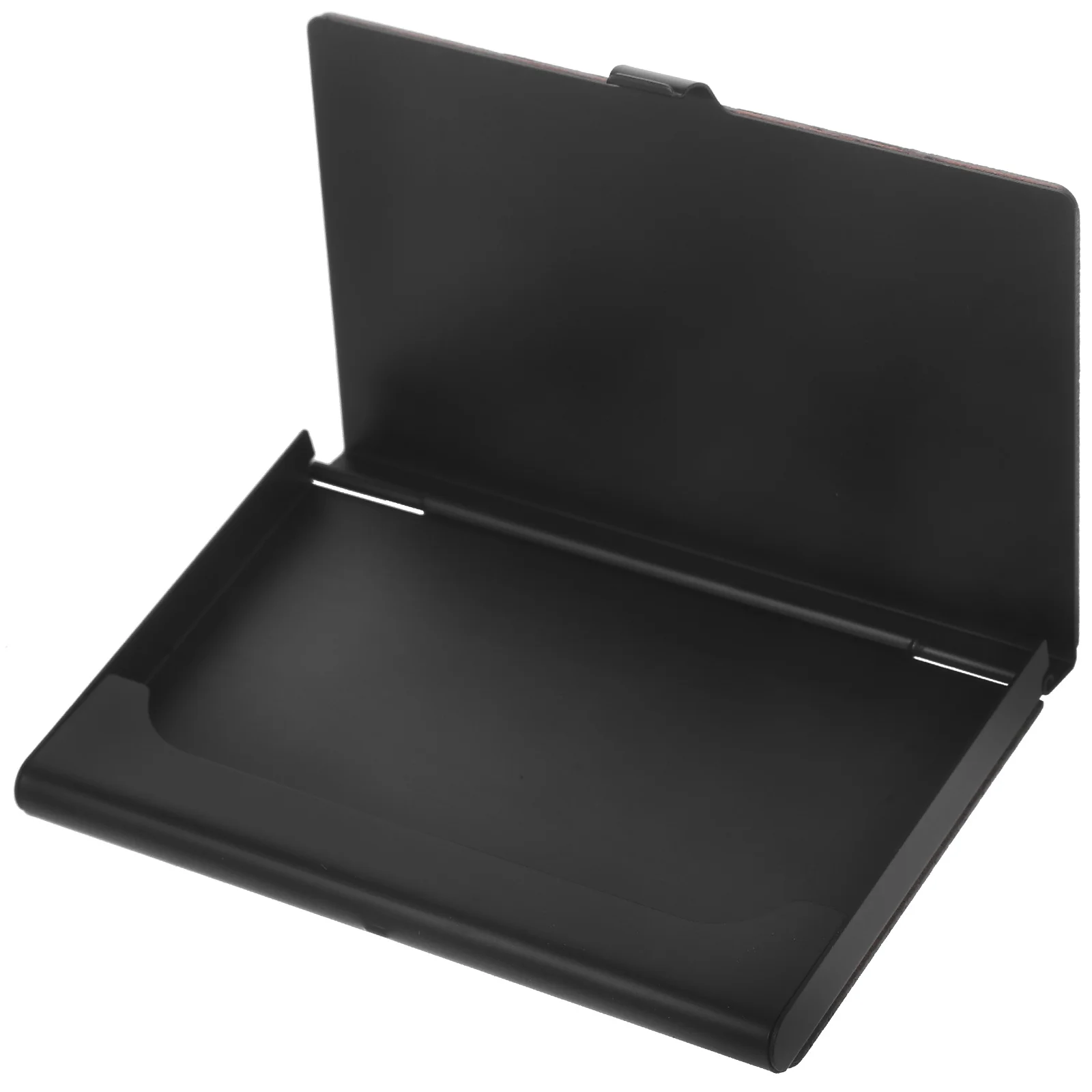 

Business Card Case Cards Holder Calling Container Desktop Aluminum Alloy Supplies