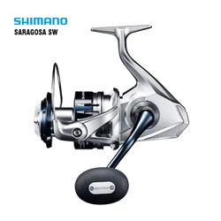 SHIMANO 2020 Original SARAGOSA SW Spinning Fishing Reel Speed Ratio 4.4-6.2:1 5/6+1 BB Hagane Body/Gear Infinitydrive X Shield