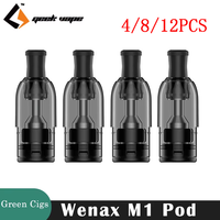 Original GeekVape Wenax M1 Pod Cartridge 2ml Atomizer 0.8/1.2ohm for E Cigarette Wenax M1 Kit