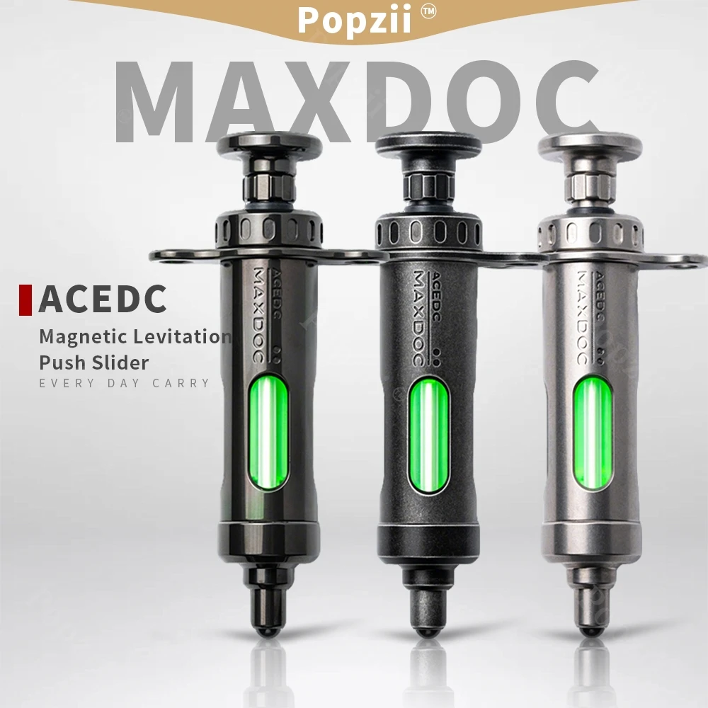 

ACEdc KingShark MAXDOC Магнитная левитация Push Slider Непоседающая игрушка Магнитный механический отскок Настольный орнамент Тревожные игрушки