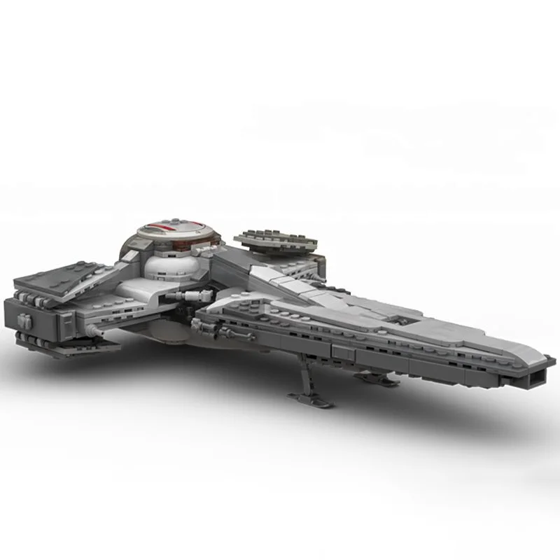 696pcs MOC Sith Infiltrator Ultimate Playscale Model Building Blocks Living Room Decor Desktop Ornament Display Gift For Adults