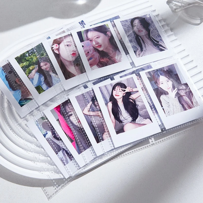 A5/A6 High Definition Transparent Kpop Idol Card Collect Refill Sleeves 10pcs 3inch DIY Photocards Binder Storage Refill Sleeves