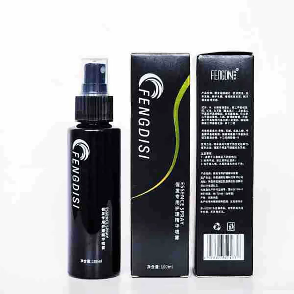 

Оптовая продажа, раствор для ухода за париком, система волос, защита от вьющихся волос, гладкая защита от запутывания, синтетические волосы, антистатический кондиционер-спрей