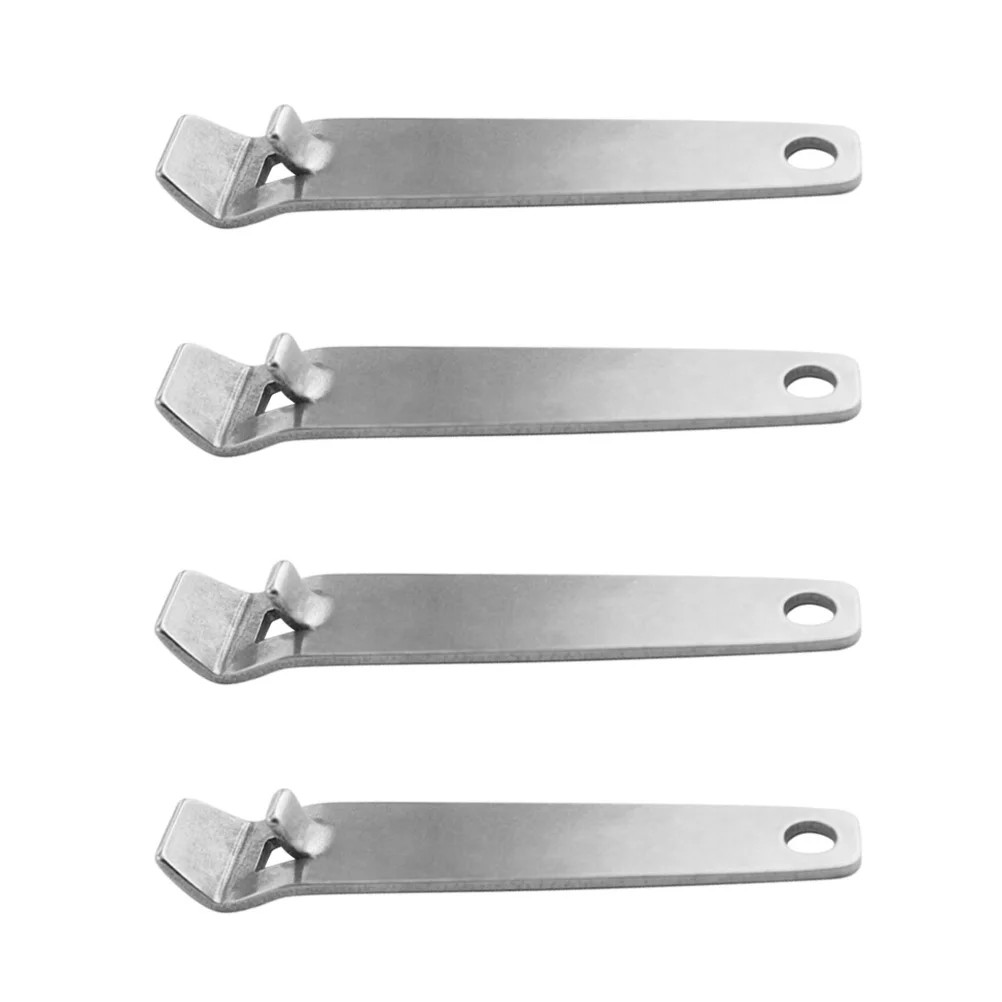 

4pcs Stainless Bottle Opener Hand Held Beer Can Metal Beer Bottle Opener Smooth Edge Kitchen Bar Supplies