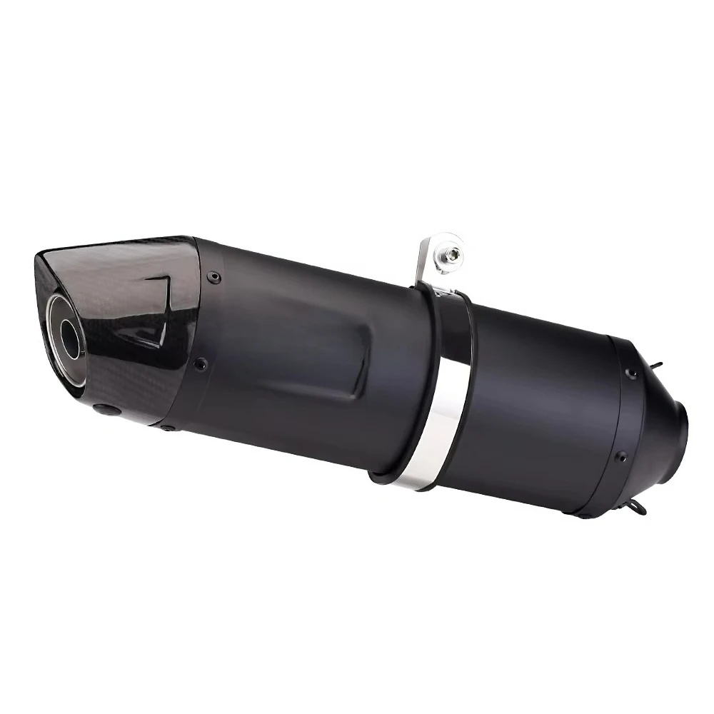 

General 51mm Carbon Fiber Motorcycle Exhaust Mu-ffler LV1 New Condition Escape for TMAX530 GSX1300R ZZR1400 YZF-R1 CBR650R