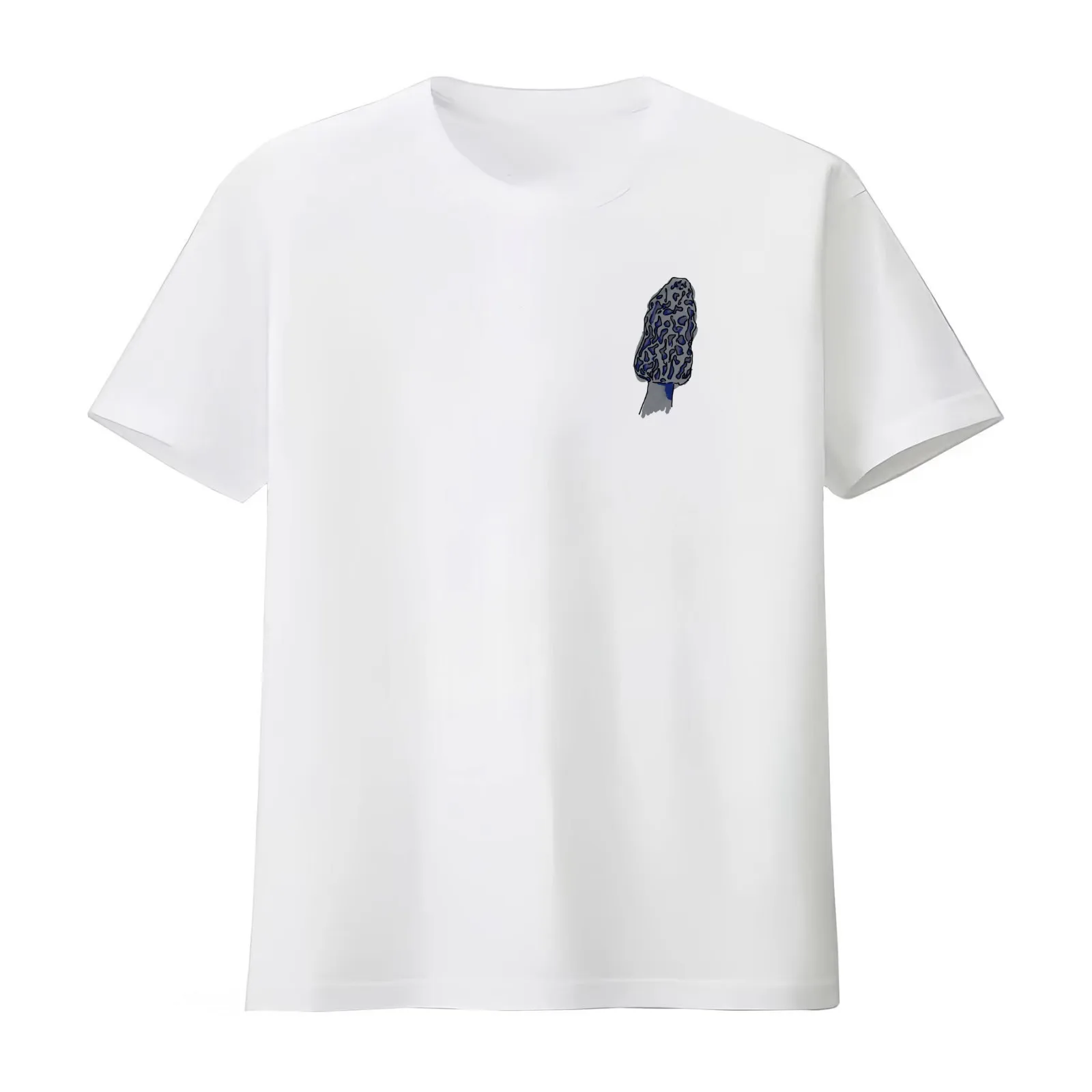 morel (dark gray) T-Shirt Summer Casual Cotton Tee Oversized Streetwear Tops Vintage Graphic Print Loose Fit Short Sleeve