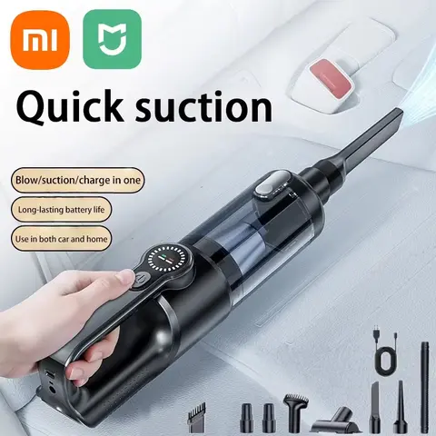 Xiaomi 170000pa 홈 진공 청소기 슈퍼 강력한 흡입 자동차 휴대용 무선 진공 청소기 가정용 진공 청소기