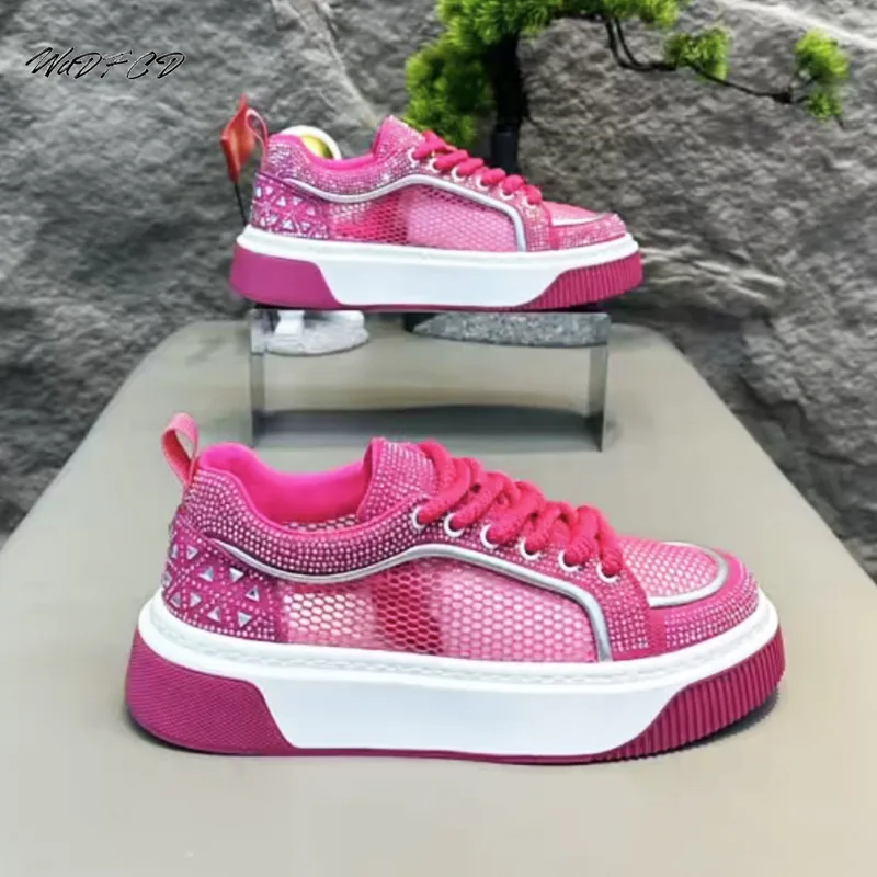 

Кроссовки, повседневные мужские дизайнерские туфли в стиле панк, модная кожаная тканевая дышащая спортивная обувь на плоской платформе с увеличенной высотой