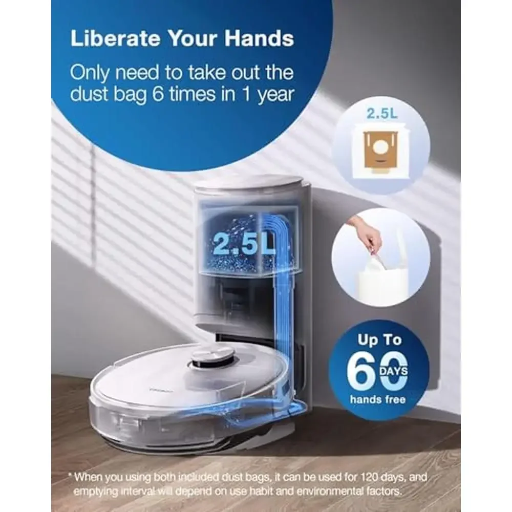 DEEBOT TEO روبوت مكنسة كهربائية كومبو تكنولوجيا TrueMapping القيادة الذاتية الليزر رسم الخرائط خرائط ثلاثية الأبعاد محطة فارغة تلقائية OZMO Pro 2.0