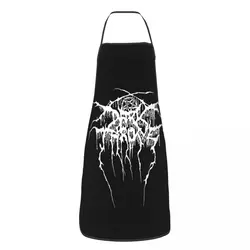Darkthrones Funny Aprons Men Women Death Metal Band Adult Unisex Kitchen Chef Bib Tablier Cuisine Cooking Baking Painting
