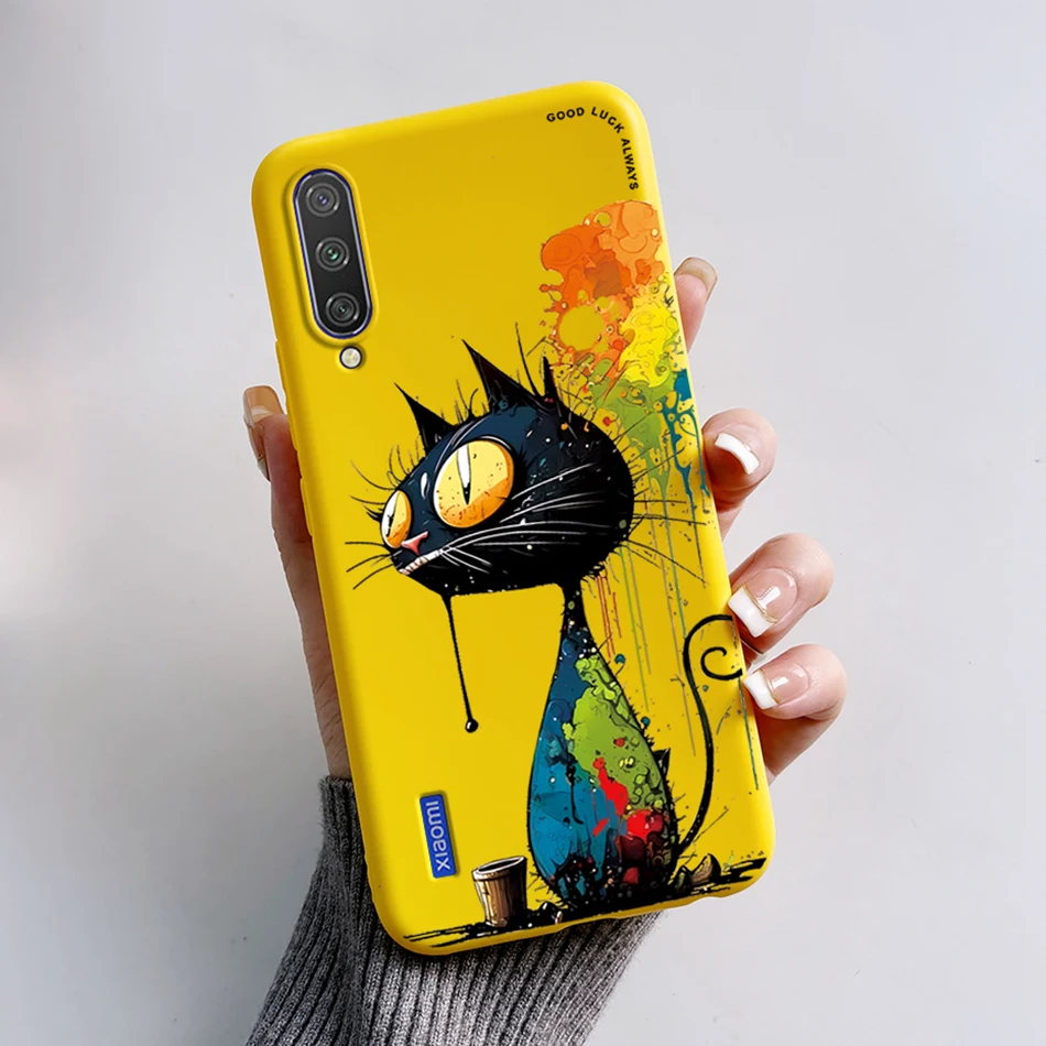 Silicone Case For Xiaomi Mi A3 Case Cartoon Pattern Soft Back Cover Phone Case For Xiomi Mi A3 Coque Xiaomi MiA3 Shockproo Funda