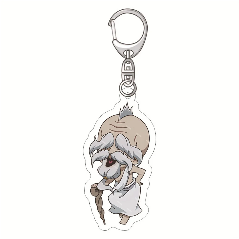 Cute Anime Record of Ragnarok Cosplay Acrylic key chain Aphrodite Brunhilde Geru Randgriz Figures key chain Fan key ring gift