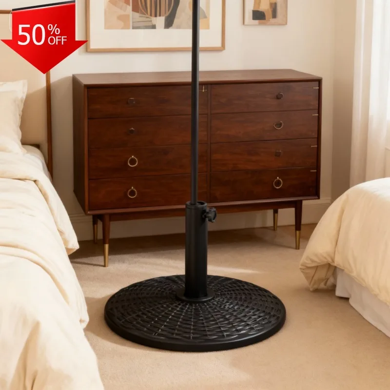 

Outdoor Garden Furniture Parasol Large Beach Umbrella Stand Gazebo Sunshade Accessories Patio Umbrellas Rain Clamp Holder Base