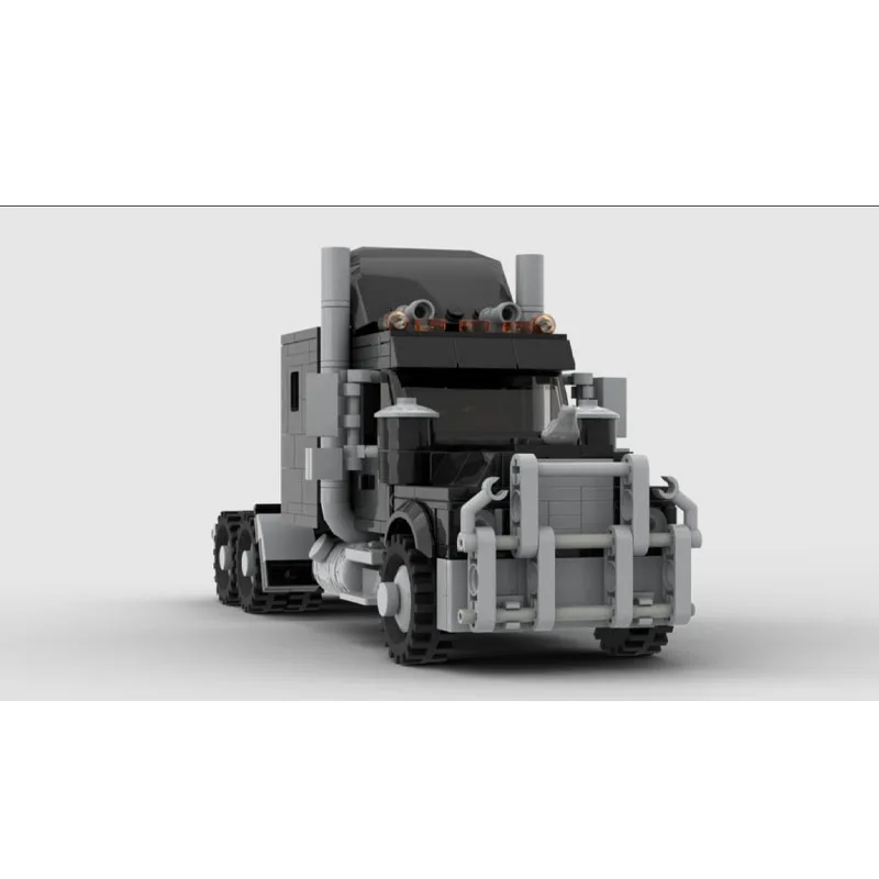 

Конструктор MOC-58565: Классический новый черный грузовик на паровом ходу, 491 деталь, подарок на день рождения и Рождество для мальчиков и детей