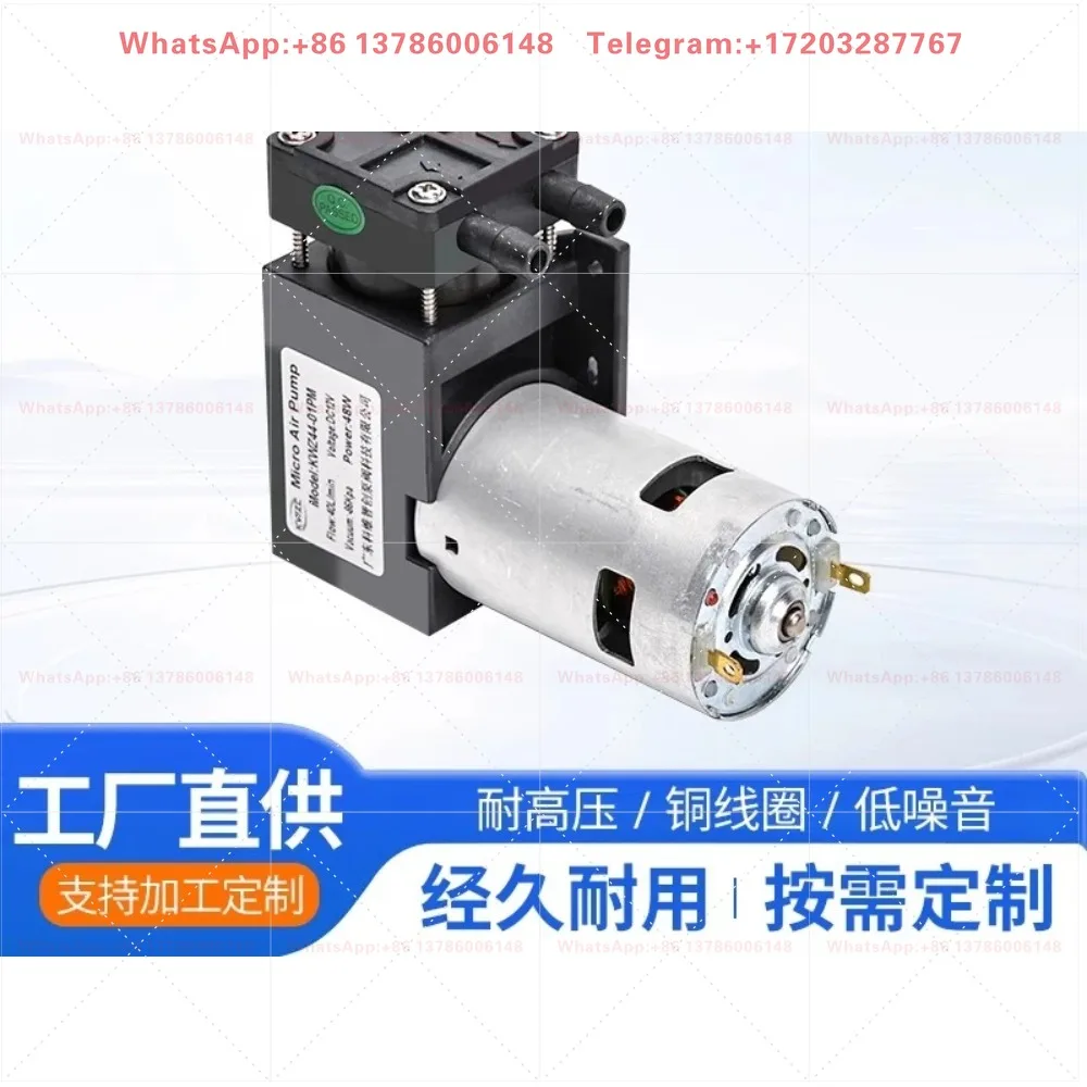 44-01PM Micro DC oil-free piston air pump 24V air pump Small booster pump