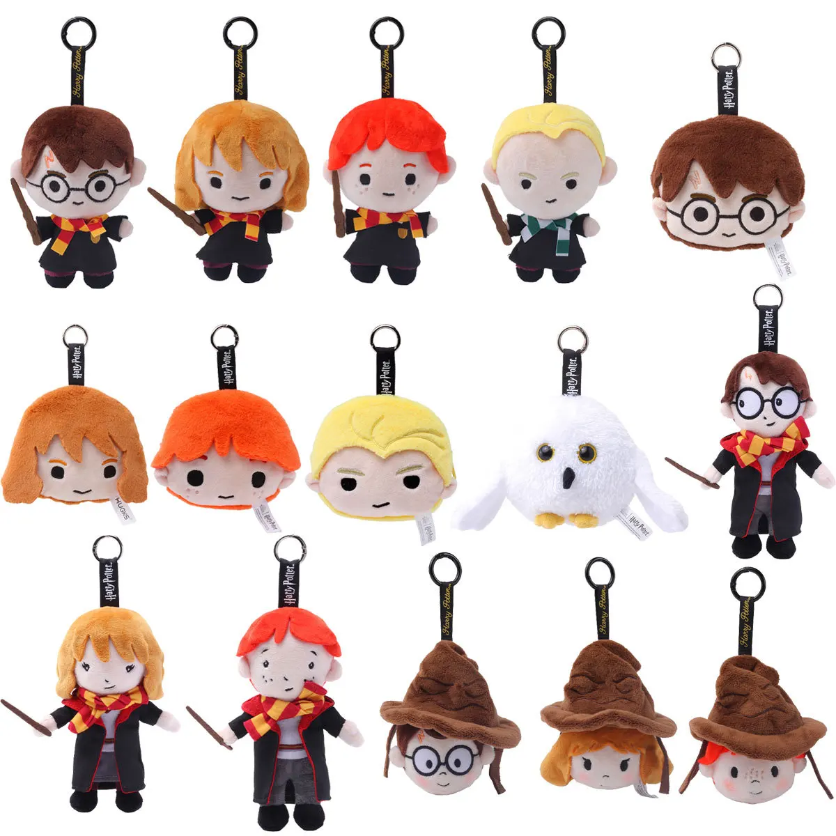 

Плюшевые подвески-украшения «Гарри Поттер», милые мягкие игрушки, идеальные сувениры по мотивам фильма, коллекционные подарки на день рождения для фанатов аниме