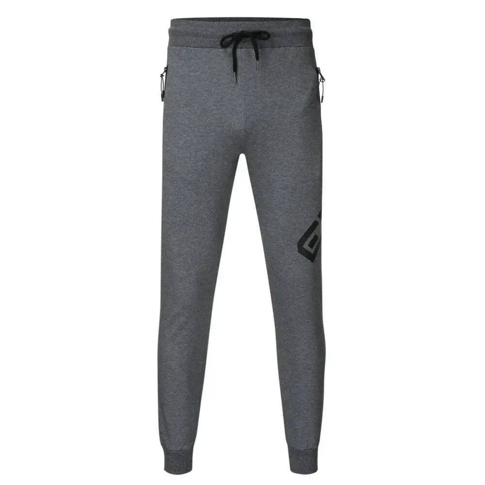 

Gym Black Sweatpants Joggers Skinny Pants Men Casual Trousers Male Fiess Workout Cotton Trackpants Autumn Sportswear Bottoms
