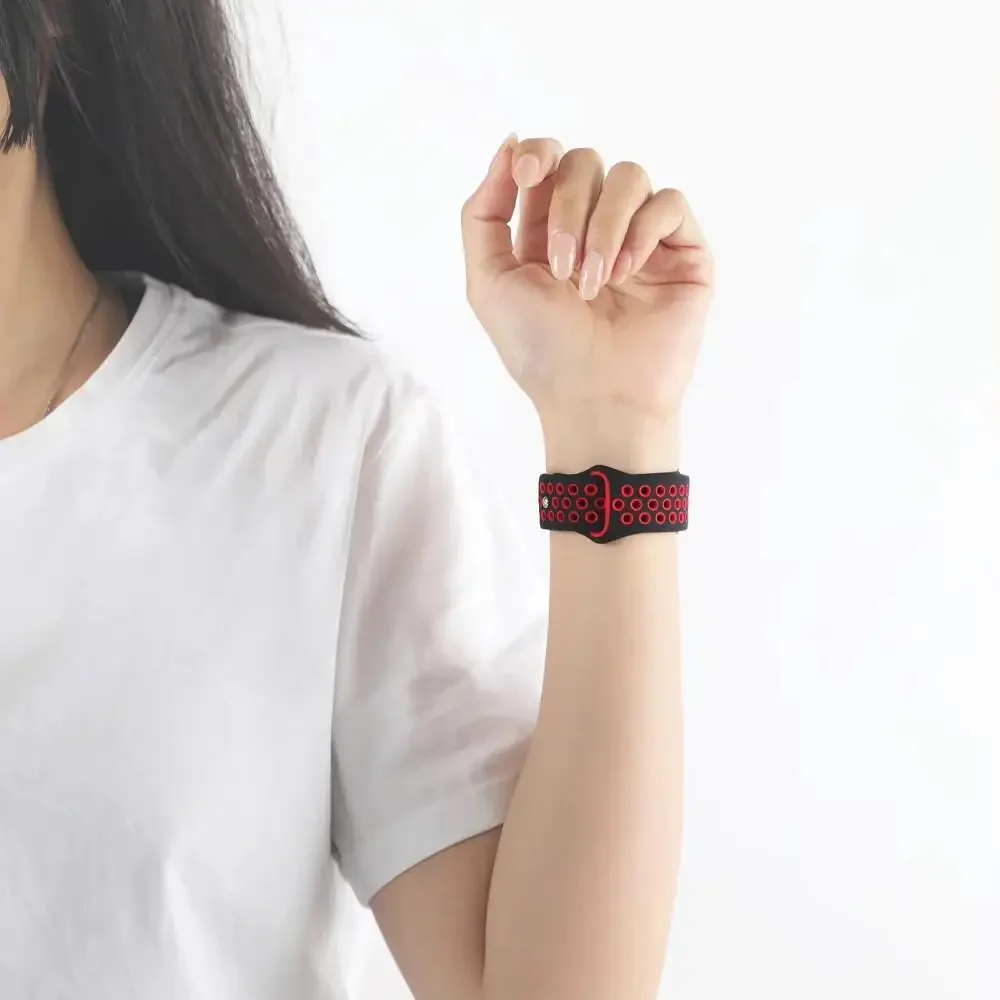 Silicone 22mm Strap For CMF Watch Pro 3/2/1 Soft Ventilate Sports Bracelet For Redmi Watch 5 Active/Lite/Xiaomi S4/S3/S2/S1 Band