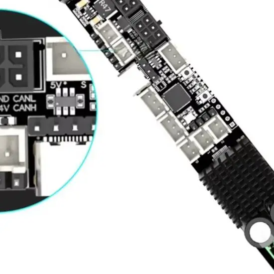 PITB V2.0 Motherboard RP2040 MCU TMC5160 Driver Expansion Board For 3D Printer With CAN Interface And Dual Voltage Input