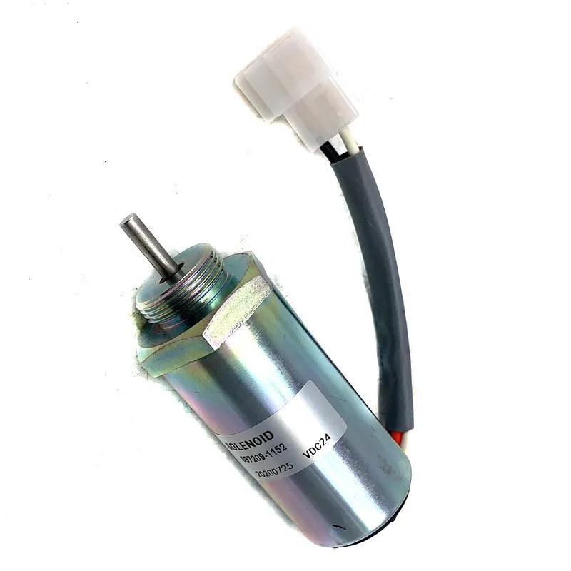 

Excavator 24V flameout switch for SK75 solenoid valve 897209-11528972091152