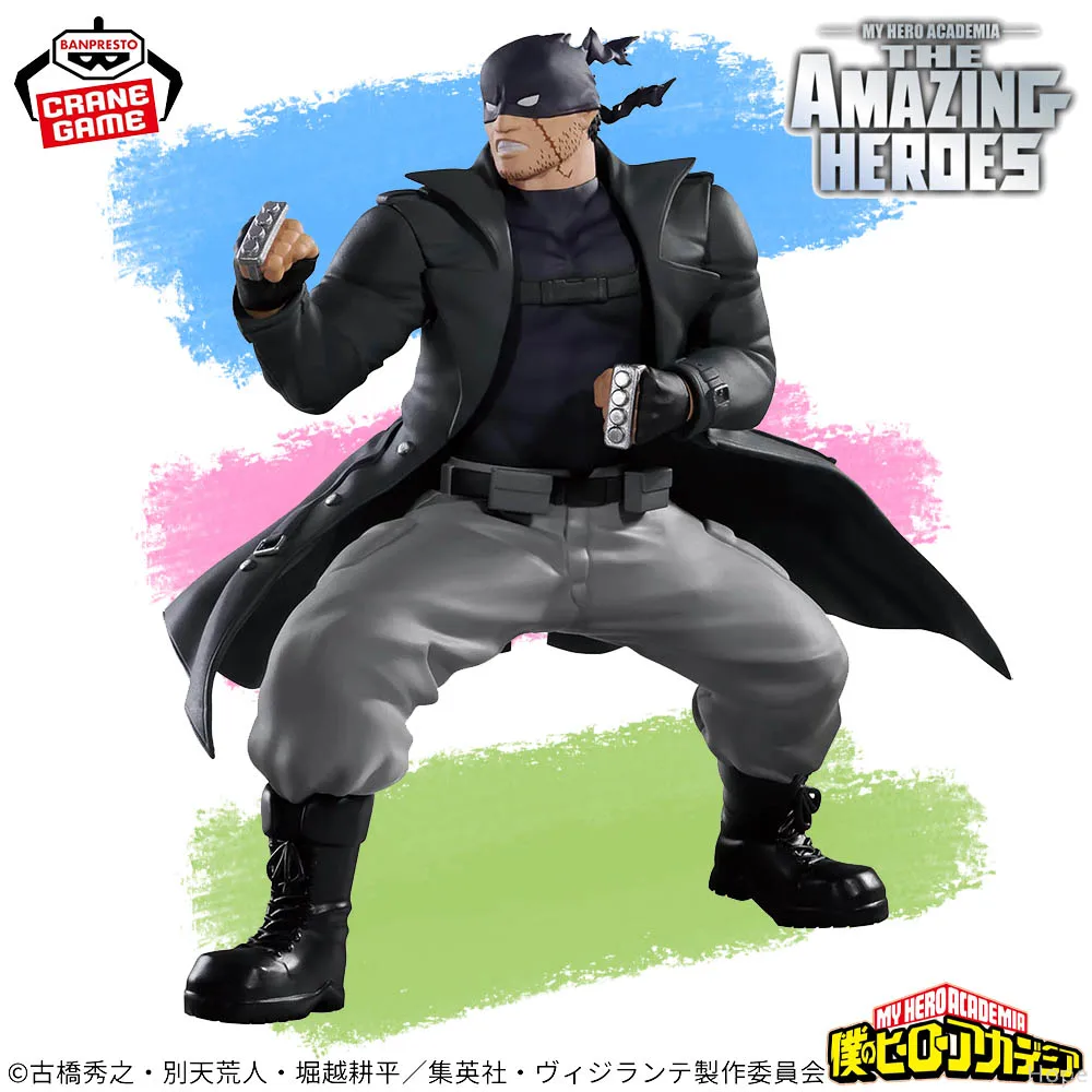 

In Stock Original BANPRESTO THE AMAZING HEROES My Hero Academia Knuckle Duster Figure Anime Model Genuine Boxed Toy