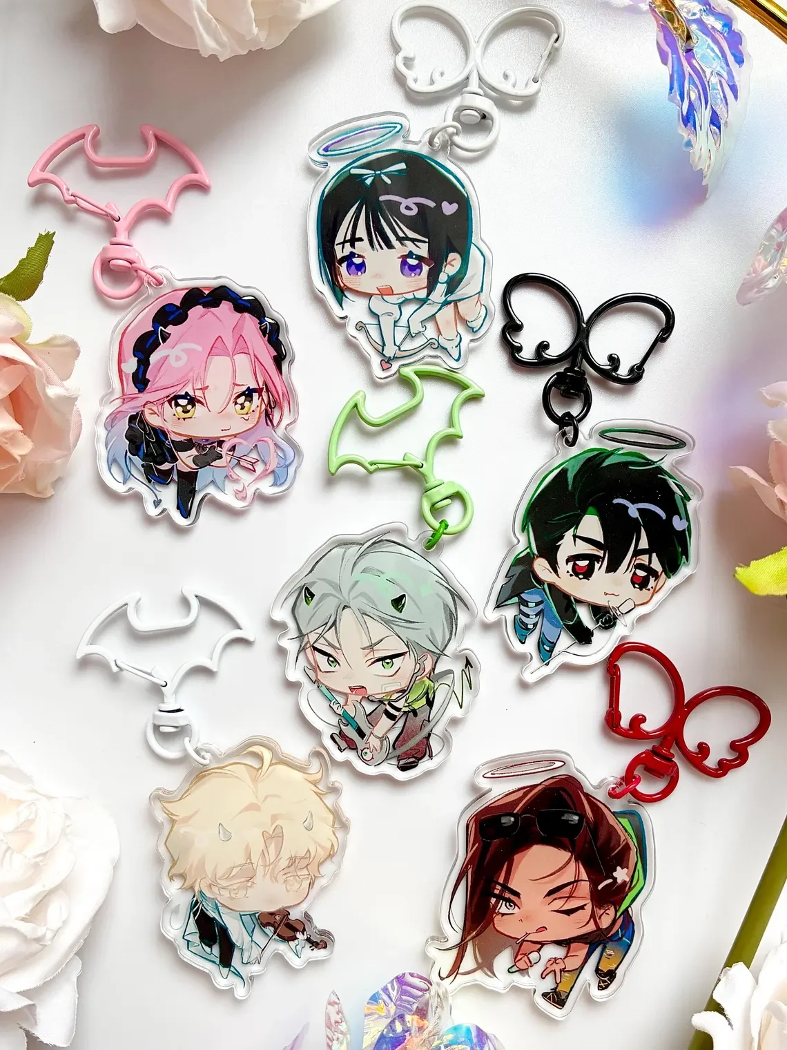 ALNST Fan Merch Alien Stage Llaveros Coleccionables de Sua Ivan para Fans