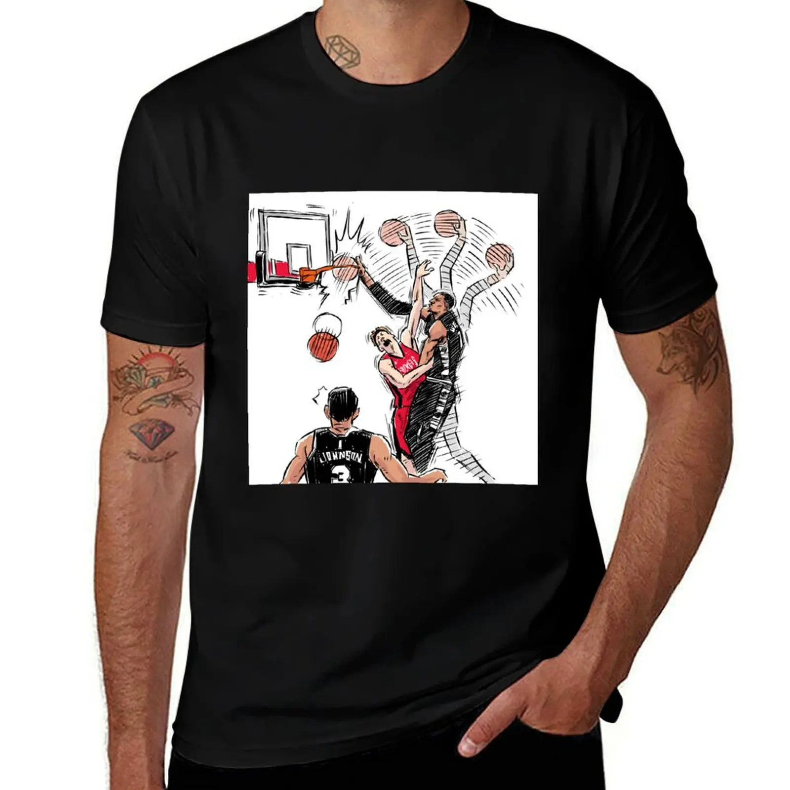 

New wemby poster T-Shirt t shirt man luxury man t shirt designer anime t shirts oversize T-Shirt