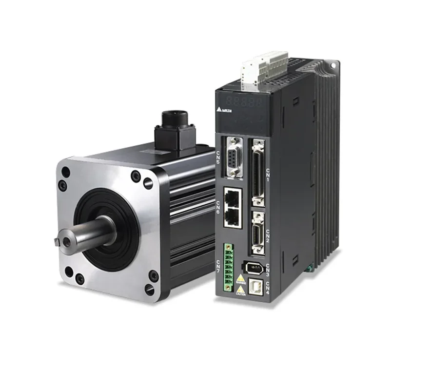 Delta 400W Ac Servo System 20-Bit Encoder ASD-A2-0421+ECMA-C10604RS