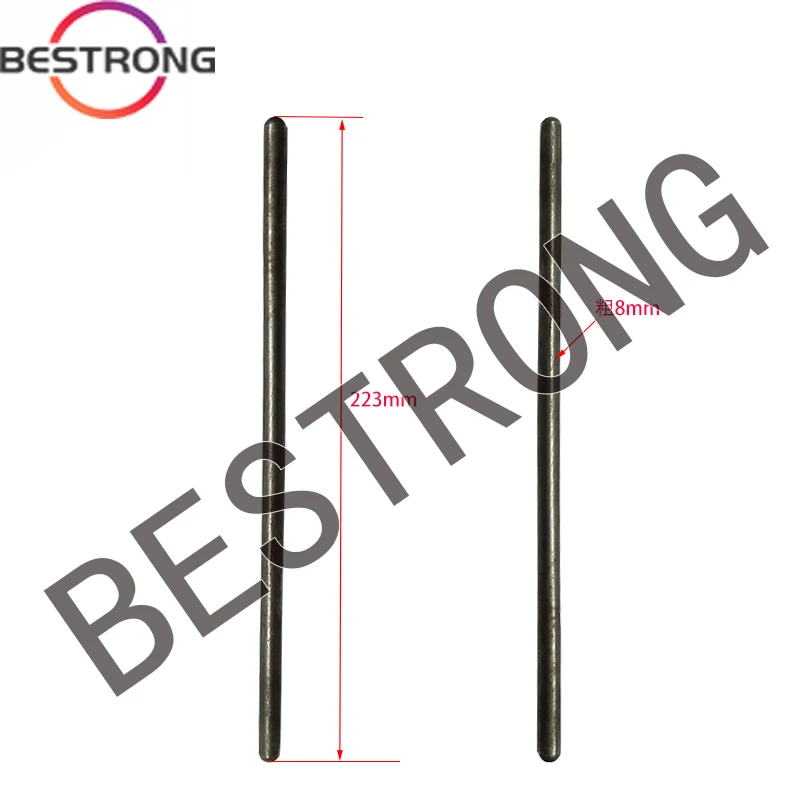 TY295.3-3 valve push rod for Jiangdong JD TY395 TY3100 JD490 JD495 JD4100 JD4102 Diesel Engine Spare Parts