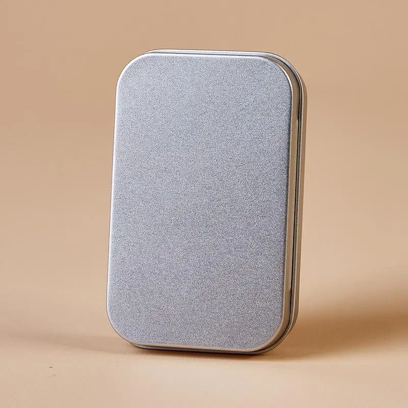 Tragbare Schmuckschatulle aus Blech für Ringe, Ohrringe, Halsketten, Mini-Metallbehälter für verschiedene Zwecke – Detail 4