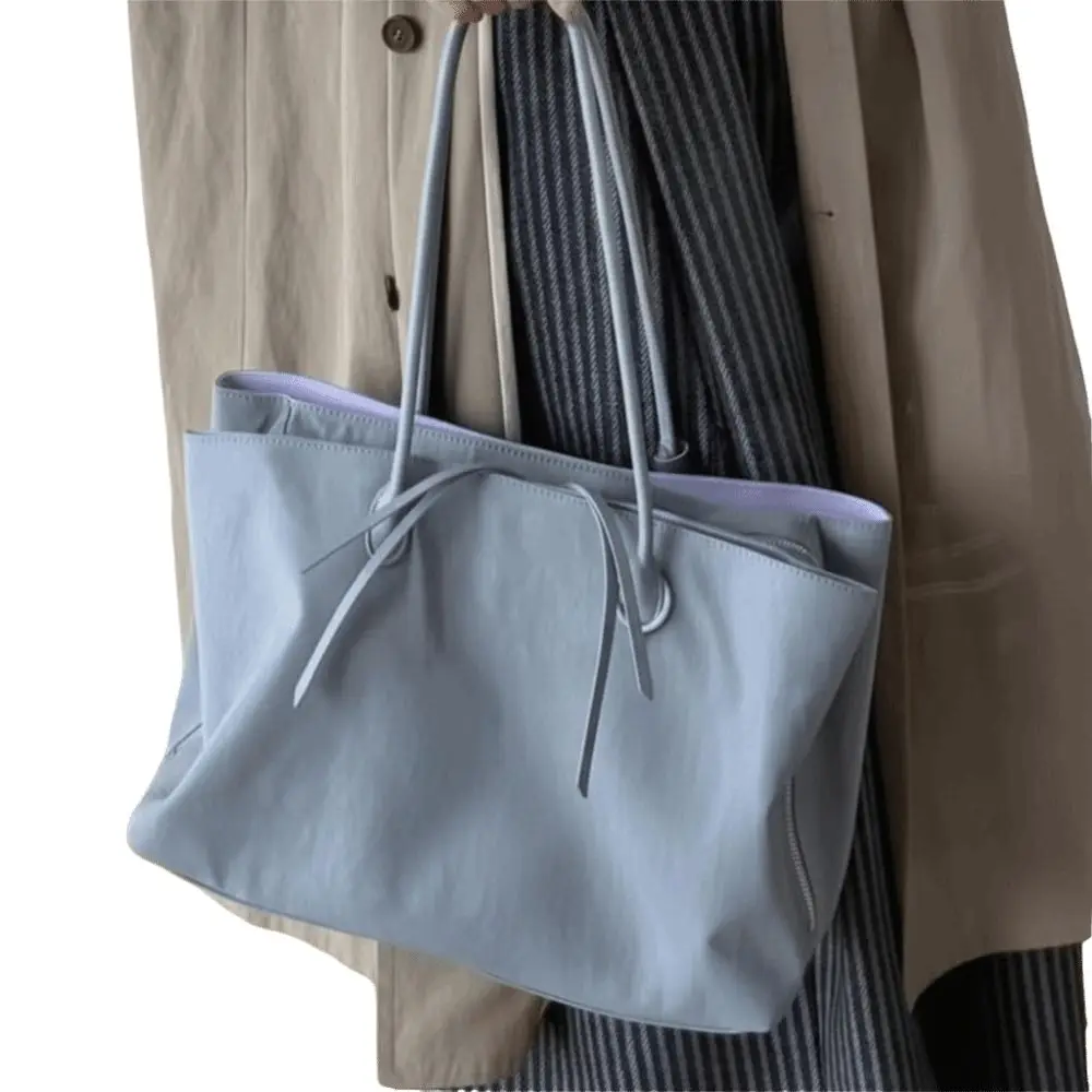 Hochwertige Casual Tragetasche Trendige Nylon Schultertasche Große Kapazität Wasserdichte Handtasche – Detail 5