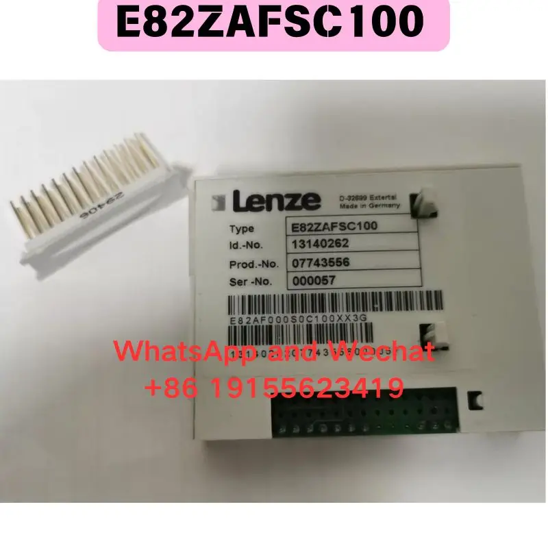 العلامة التجارية الجديدة الأصلية والمستعملة E82ZAFSC100 Luntz العاكس IO لوحة تركيبية اختبار وظيفي موافق التسليم السريع