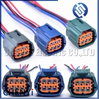 Conector impermeable automático de 6 pines, enchufe de arnés de cables de acelerador de coche 6189-0766 6189-1102 6189-7762 para Nissan TEANA X-TRAIL