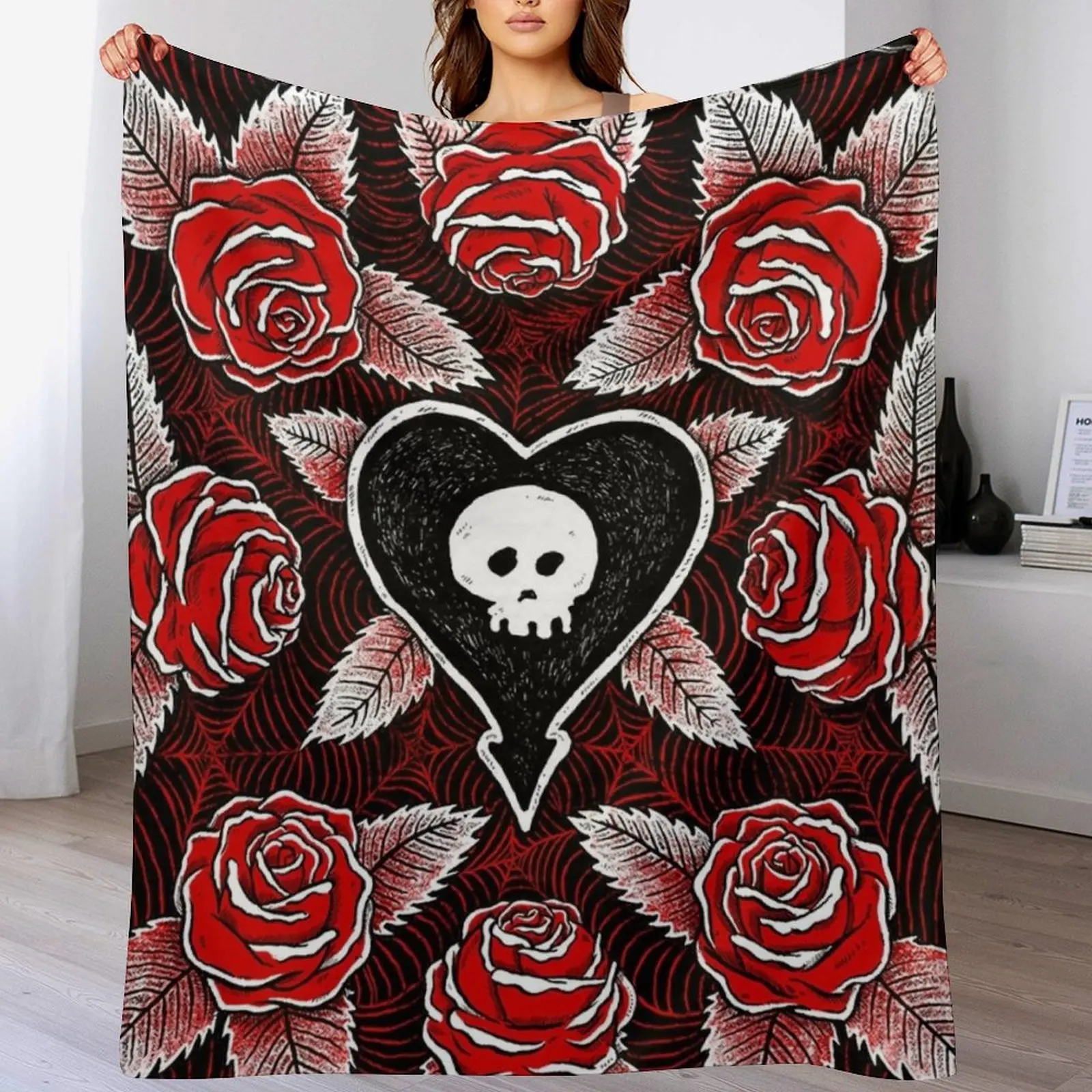 Alkaline Trio Optimistic Rise Throw Blanket Weighted Soft Beds Decorative Throw Blankets