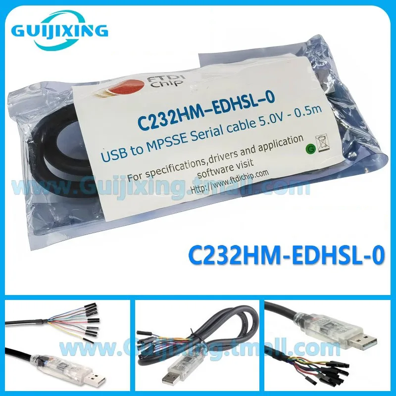 

Original genuine C232HM-EDHSL-0 MPSSE cable USB to SPI I2C JTAG interface