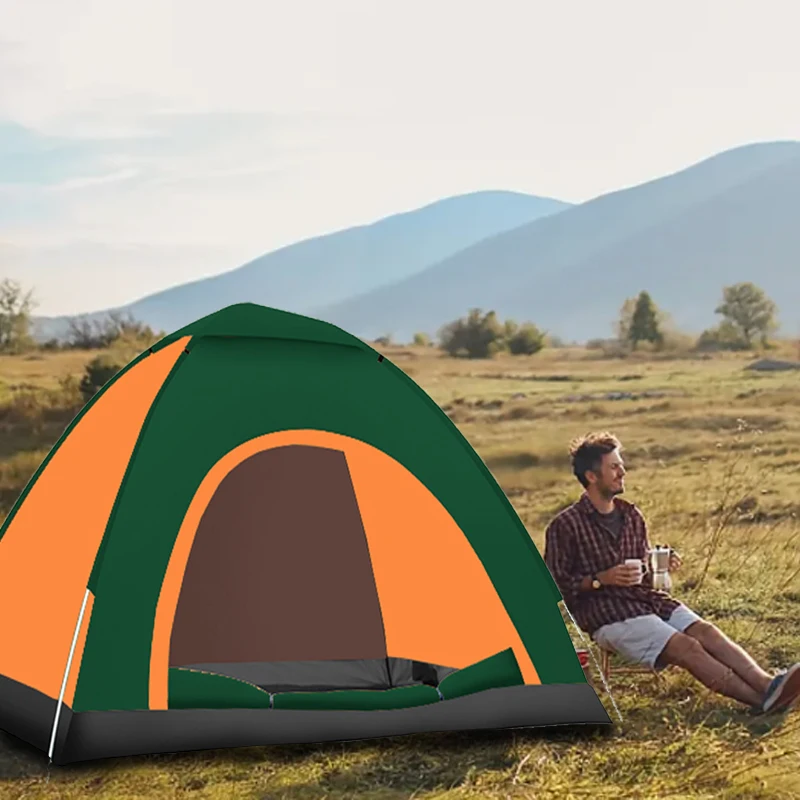 

Tent Outdoor Camping tent One-click camping tent Quick automatic opening beach fishing tent Family trip picnic park shade