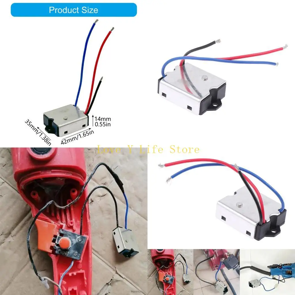 

L74C High Current Brushed Motor Soft Starter Upgraded For 12-20A Grinder Equipment