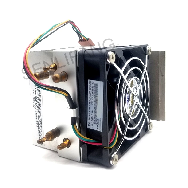 

Used 411354-001 413977-001 416162-001 Heatsink with FAN for ML350 G5 Server Heatsink and fan