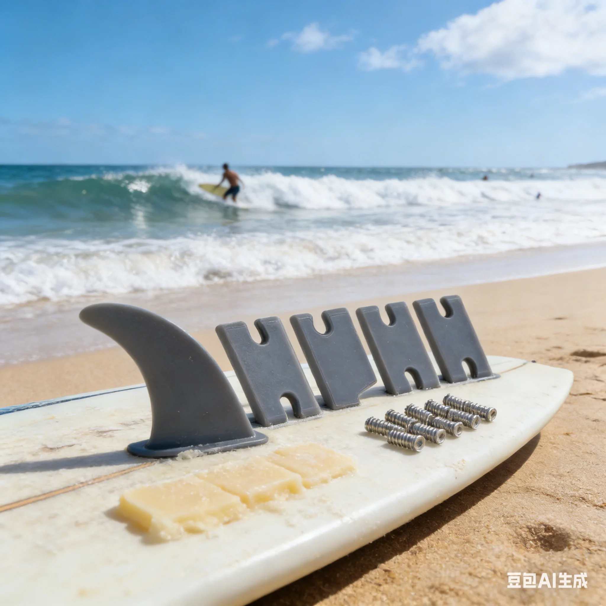 5Pcs Surfboard Tail…