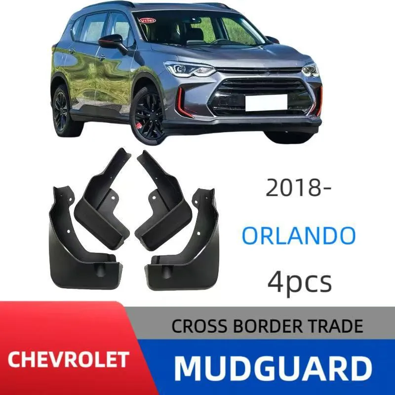 

For Chevrolet Orlando 2018-2020 Car Mudguards Cover Front and Rear Parts Splash Proof Cars Mud Flaps Wheel Guards Accessories
