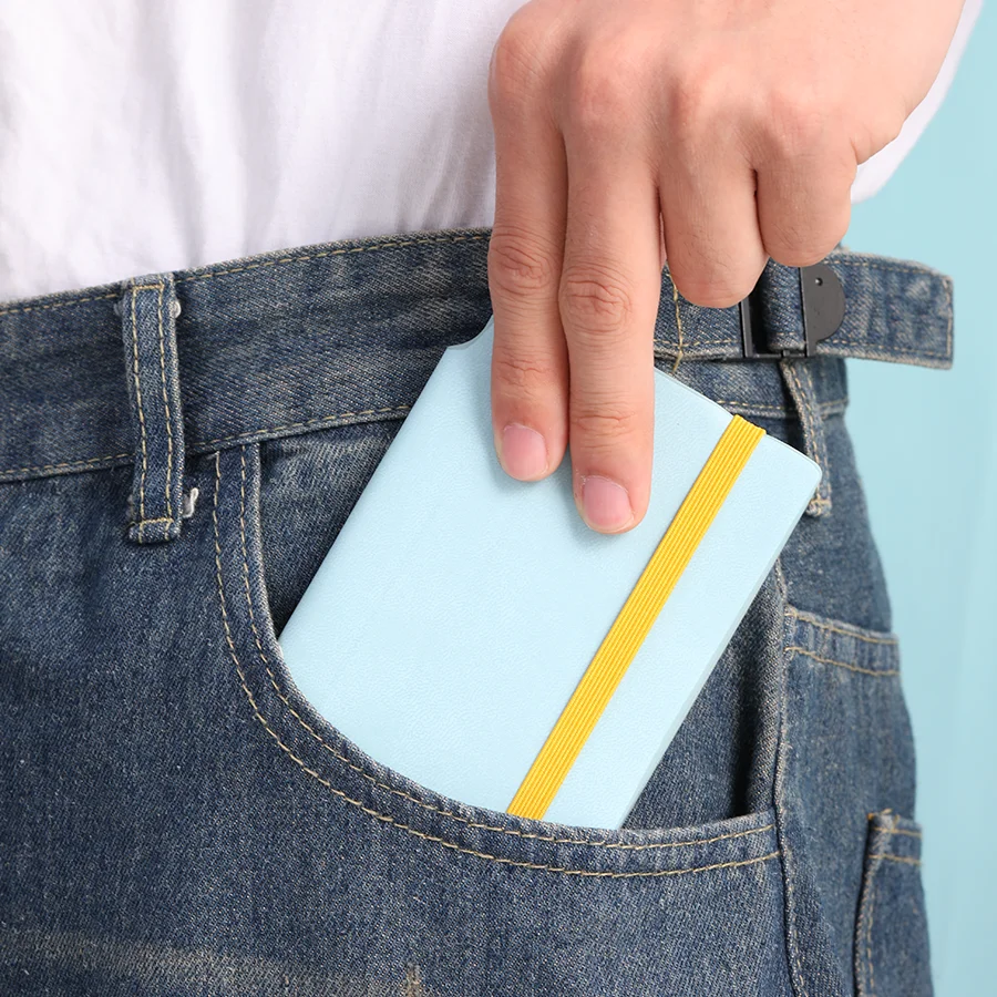1 cuaderno de bolsillo A7, 200 páginas, perfecto para grabar, estudiar y planificar la vida, lo que le permite capturar mejor, hermoso