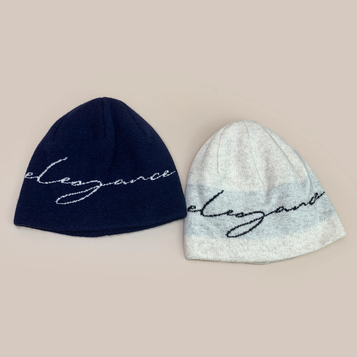 American Style Retro Jacquard Letters Knitted Hats New Men Women Warm Street Fashion Personal Versatile Simple Fisherman Caps 5