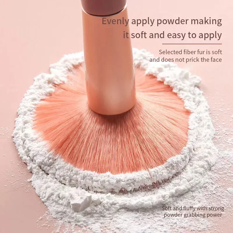 Ensemble de pinceaux de maquillage portables, 8 pièces, doux, correcteur, Blush, poudre libre, ombre à paupières, fond de teint, outils de beauté