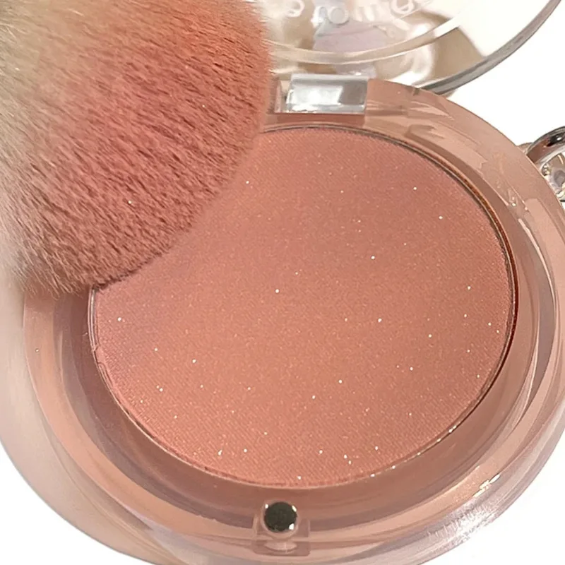 FLORTTE New Arrival Blush Makeup Palette Orange Peach  Rouge Natural Brightening Cream Powder Cheek Tint Contour Cosmetic