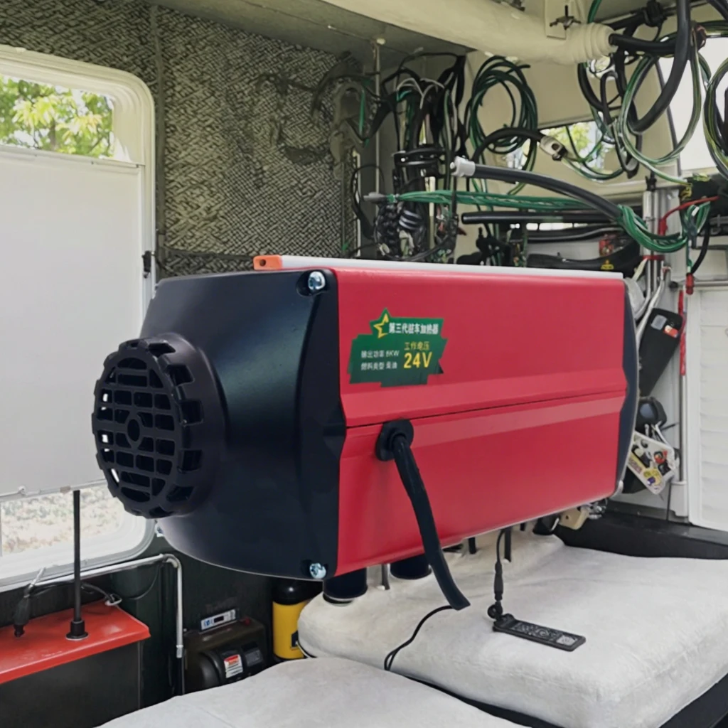 

New 8KW New Diesel Split Parking Heater With 12V/24V Caravan For Heating Car Air Conditioning Made From Durable Aluminium