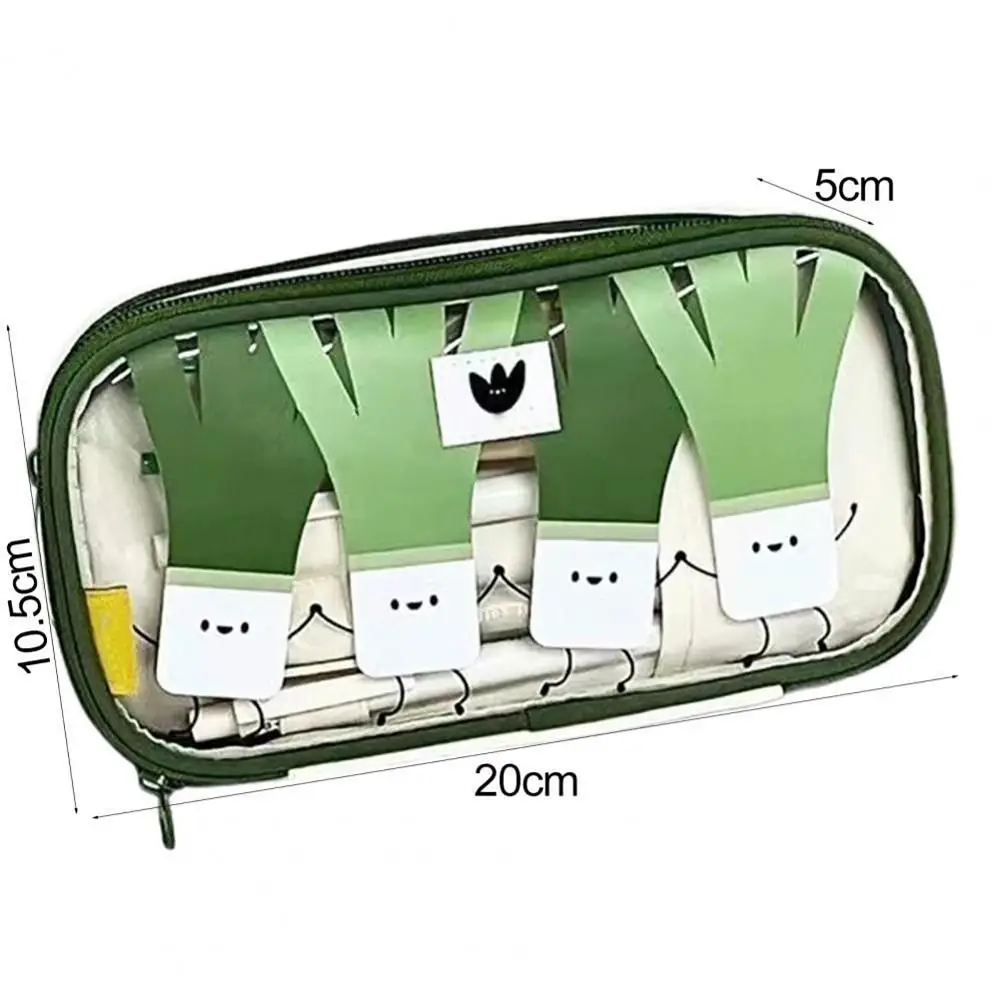 Portable 2 Layers Pencil Case Multi-functional Large Capacity Pencil Box Stationery Organizer for Student Gift