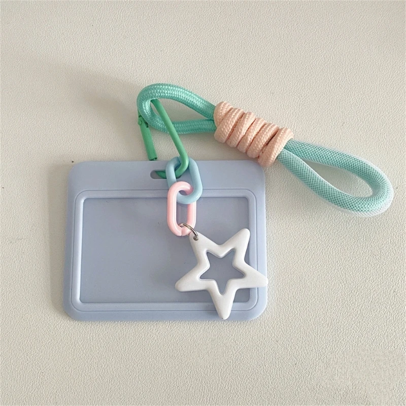 Star Bus Card Card Sleeve Lace Holders Wovely Card Cover Sweet Photo Sterbers