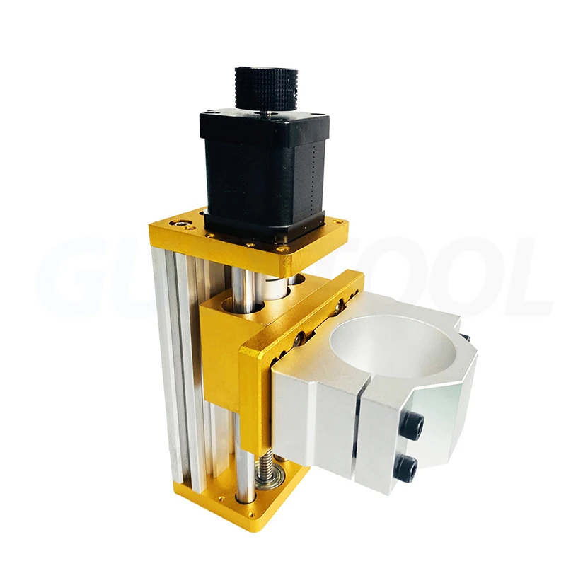 CNC Z-Axis Module Aluminum Sliding Table Support 3018 Spindle Clamp 45/52/65mm Spindle Apply For Nema17/23 42BYG/57 Stepper Moto