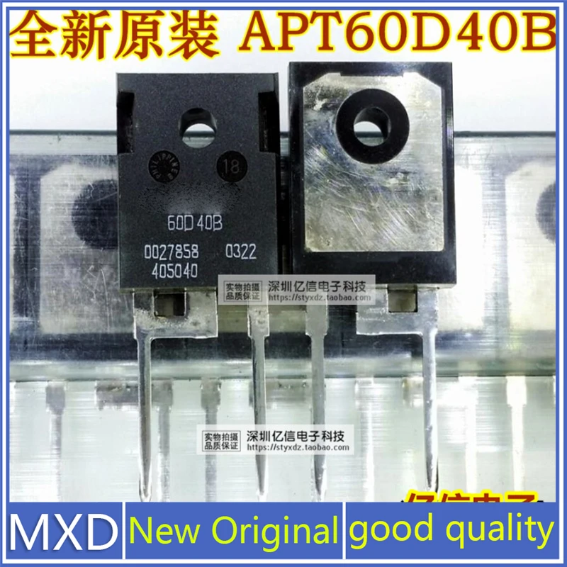 5Pcs/Lot New Original Imported APT60D40B Fast Recovery Diode TO247-2 In Stock Good Quality